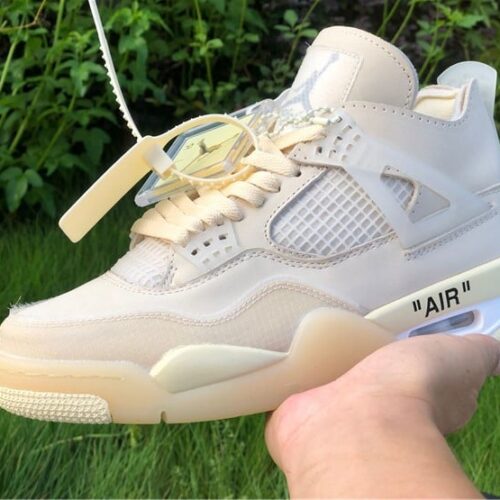 Jordan 4 Retro Off-White Sail - 11