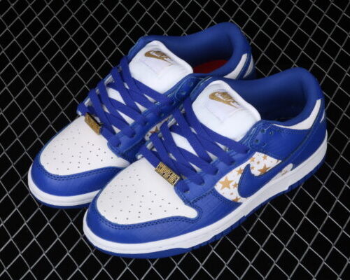 Nike SB Dunk Low, Supreme Stars Hyper Royal - 14
