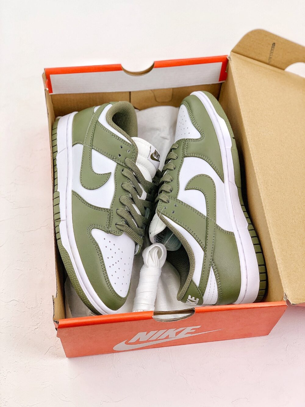 Nike Dunk Low Medium Olive - 7
