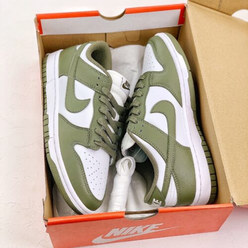 Nike Dunk Low Medium Olive - 7