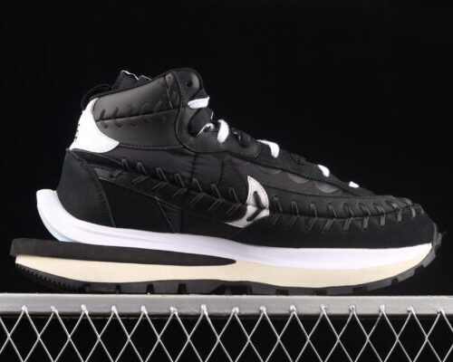 Nike Vaporwaffle, Sacai Jean Paul Gaultier Black White - 10