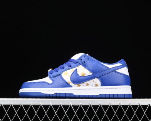 Nike SB Dunk Low, Supreme Stars Hyper Royal - 10