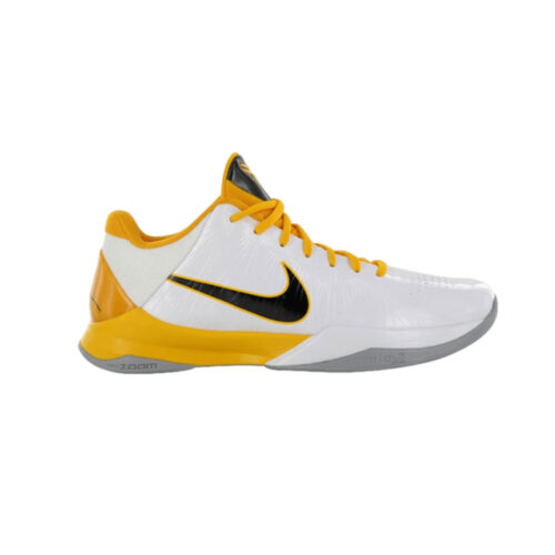 Nike SB Dunk Low Kobe White Yellow Green Black - 5