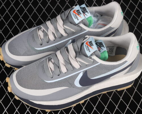 Nike LD Waffle, Sacai CLOT Kiss of Death 2 Cool Grey - 8