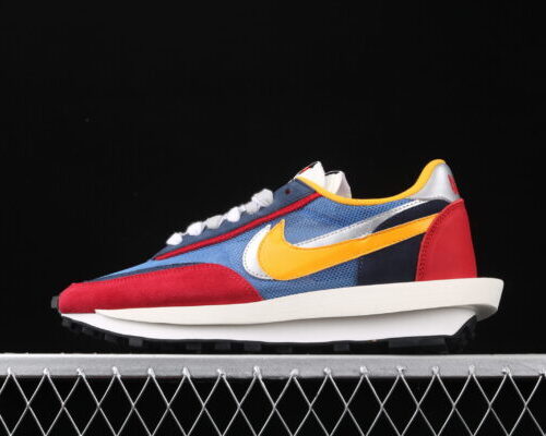 Sacai x Nk LVD Waffle Daybreak, Blue Multi - 7