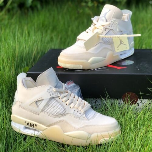 Jordan 4 Retro Off-White Sail - 16