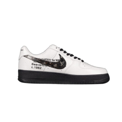 Louis Vuitton x Nike Air Force 1 Chrome Toe - 3