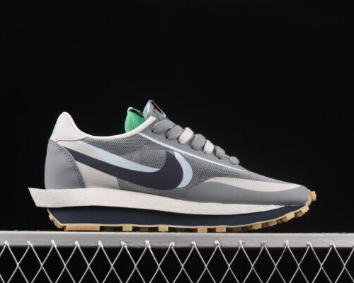 Nike LD Waffle, Sacai CLOT Kiss of Death 2 Cool Grey - 10