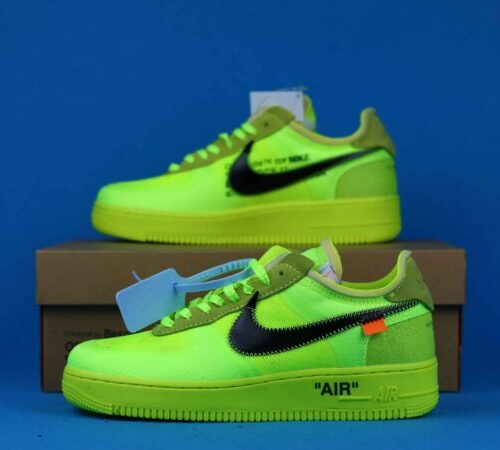 Nike Air Force 1 Low OFW Volt - 4