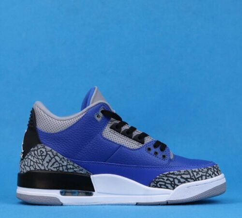 Jordan 3 Retro Varsity Royal Cement - 2