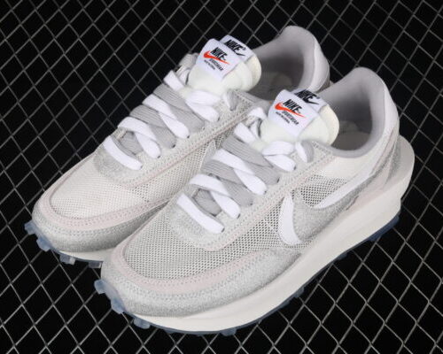Sacai x Nk LVD Waffle Daybreak, White Bright White - 7
