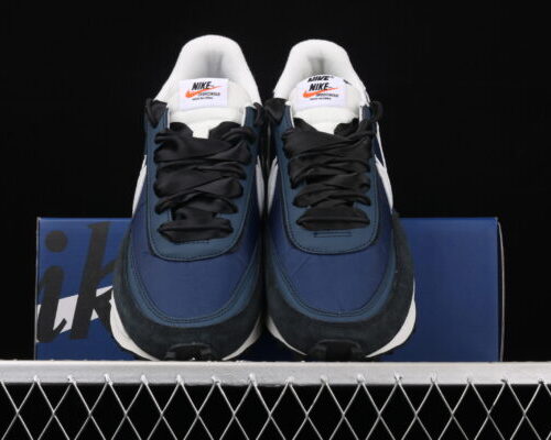 Sacai x Nike LDV Waffle Daybreak Navy Black White - 5