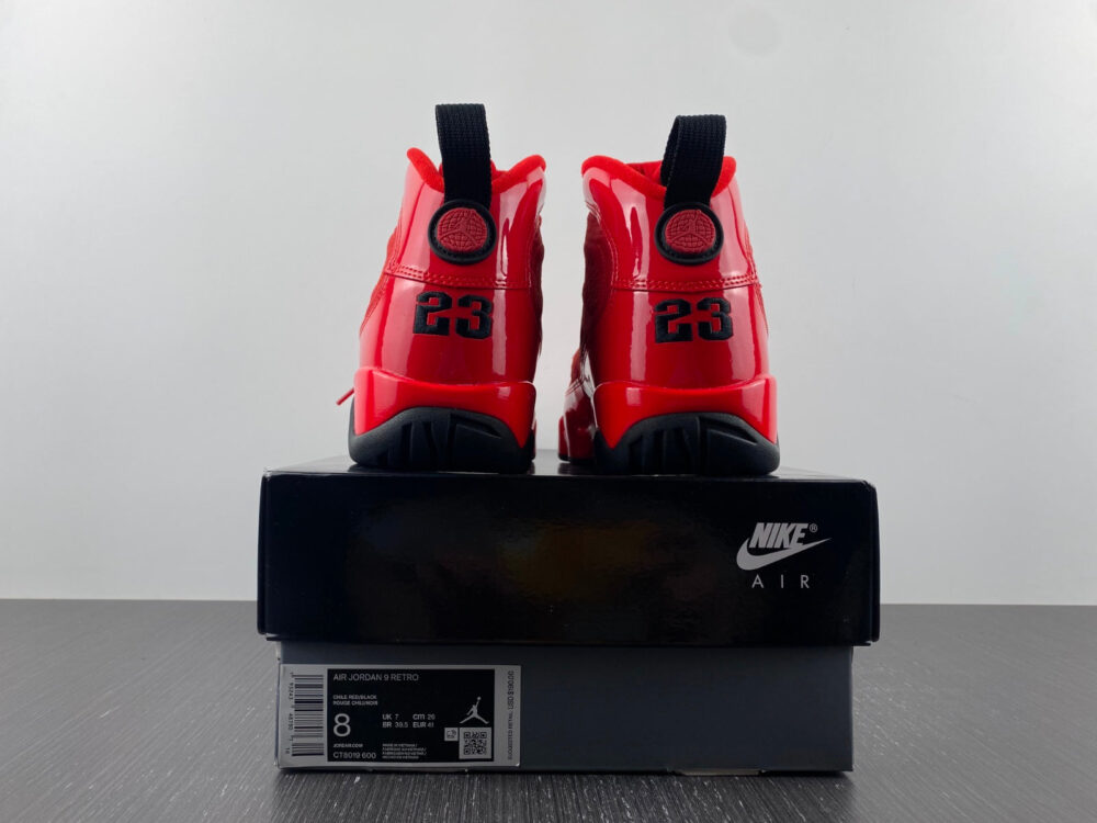 Jordan 9 Retro Chile Red - 7