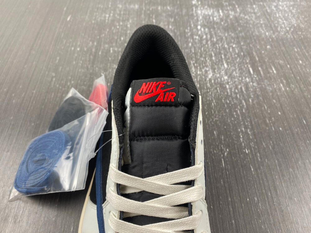 Travis scott x air jordan 1 blue black - 12