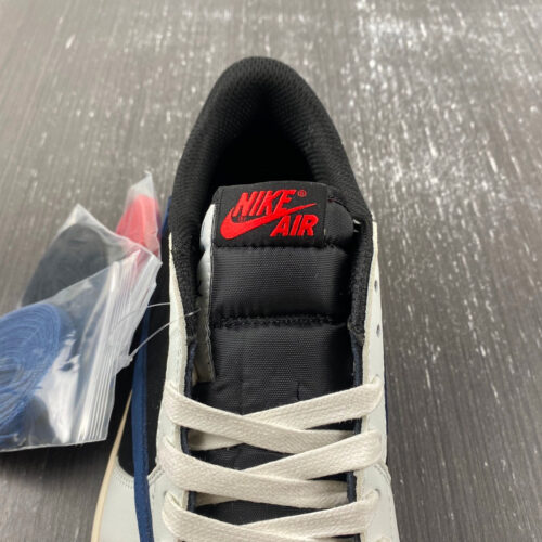 Travis scott x air jordan 1 blue black - 12