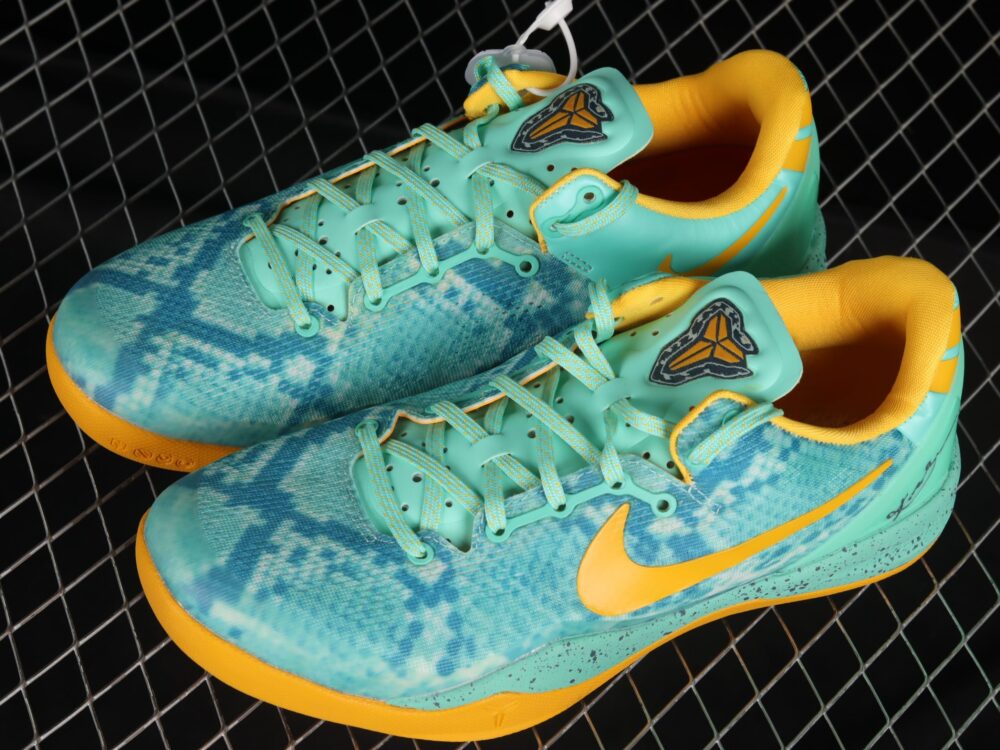 Nike Kobe 8 System Green Glow Laser Orange - 8
