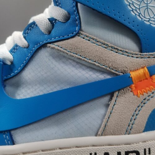 Jordan 1 Retro High Off-White University Blue Extended Size - 15