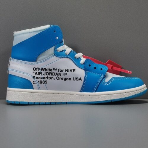 Jordan 1 Retro High Off-White University Blue Extended Size - 13