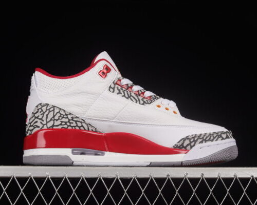 Jordan 3 Retro, Cardinal Red - 2