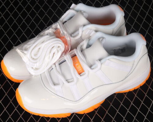Jordan 11 Retro Low, Citrus - 12