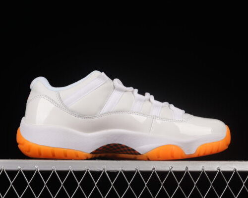 Jordan 11 Retro Low, Citrus - 13