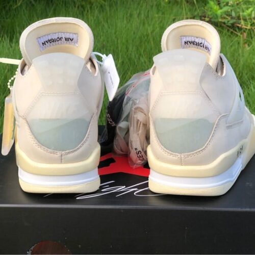 Jordan 4 Retro Off-White Sail - 12
