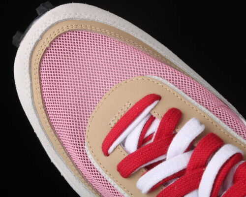 Sacai x Nk LVD Waffle Daybreak, Swoosh Pink Grey White - 8