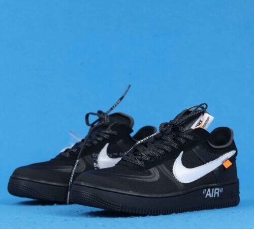 Nike Air Force 1 Low Off-White Black White - 12