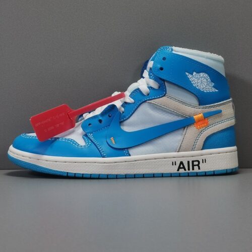 Jordan 1 Retro High Off-White University Blue Extended Size - 11