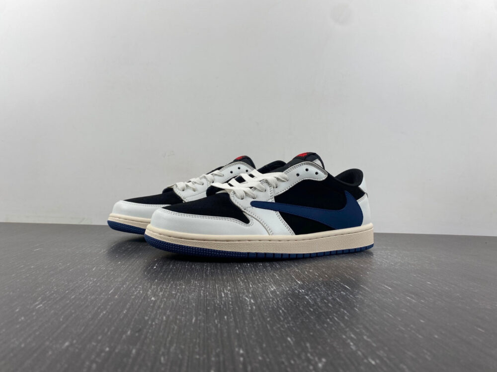 Travis scott x air jordan 1 blue black - 18