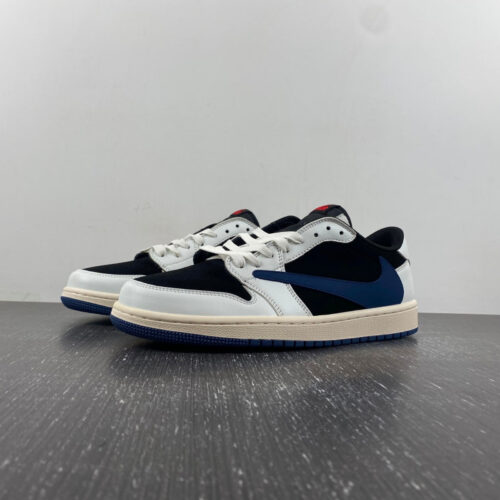 Travis scott x air jordan 1 blue black - 18