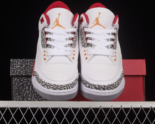 Jordan 3 Retro, Cardinal Red - 11