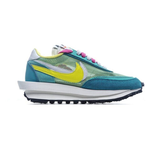 Nike LDV Waffle, Sacai Blue Green Yellow White