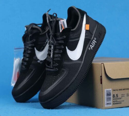 Nike Air Force 1 Low Off-White Black White - 11