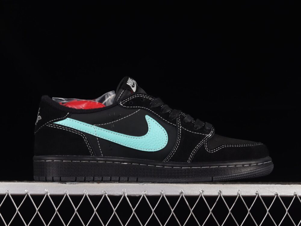 Travis Scott x Air Jordan 1 Low Tiffany Green - 9