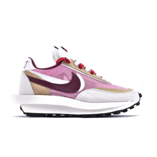 Sacai x Nk LVD Waffle Daybreak, Swoosh Pink Grey White - 5
