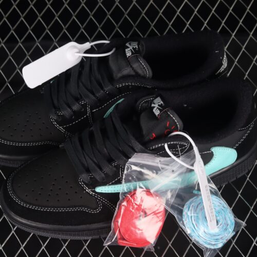 Travis Scott x Air Jordan 1 Low Tiffany Green - 6