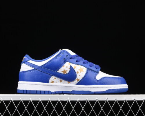 Nike SB Dunk Low, Supreme Stars Hyper Royal - 7