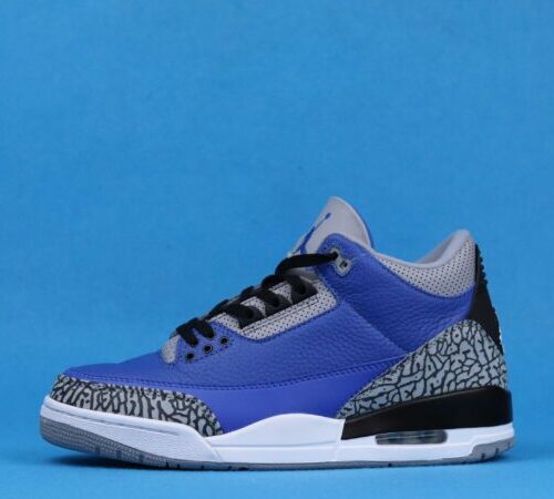 Jordan 3 Retro Varsity Royal Cement - 7