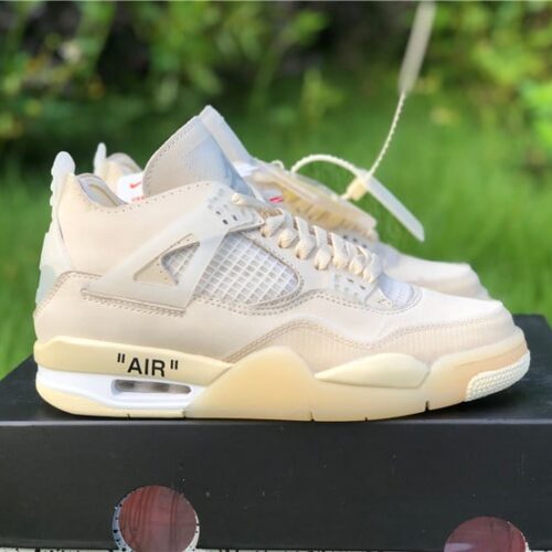 Jordan 4 Retro Off-White Sail - 9