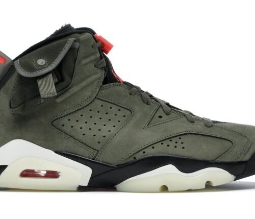 Jordan 6 Retro Travis Scott Olive - 12