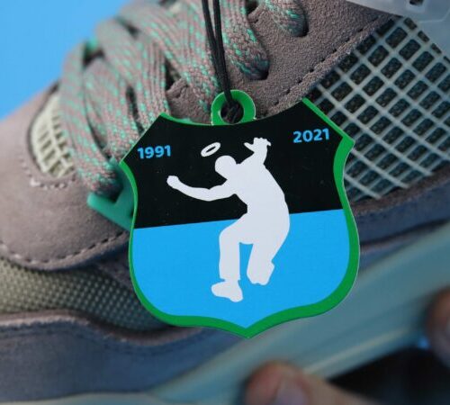 Jordan 4 retro sp 30th anniversary union taupe haze - 7