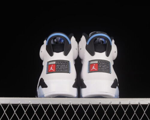 Jordan 6 Retro, UNC White - 9