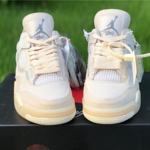 Jordan 4 Retro Off-White Sail - 7