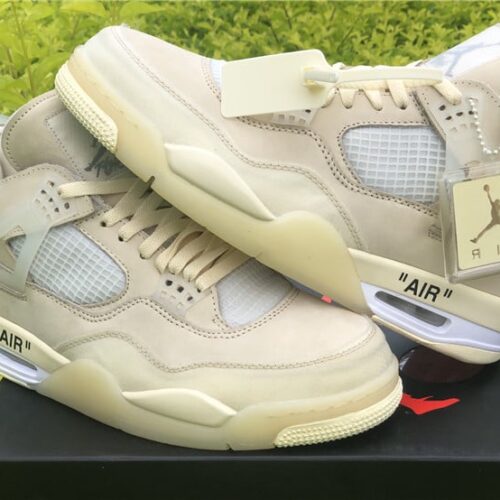 Jordan 4 Retro Off-White Sail - 6