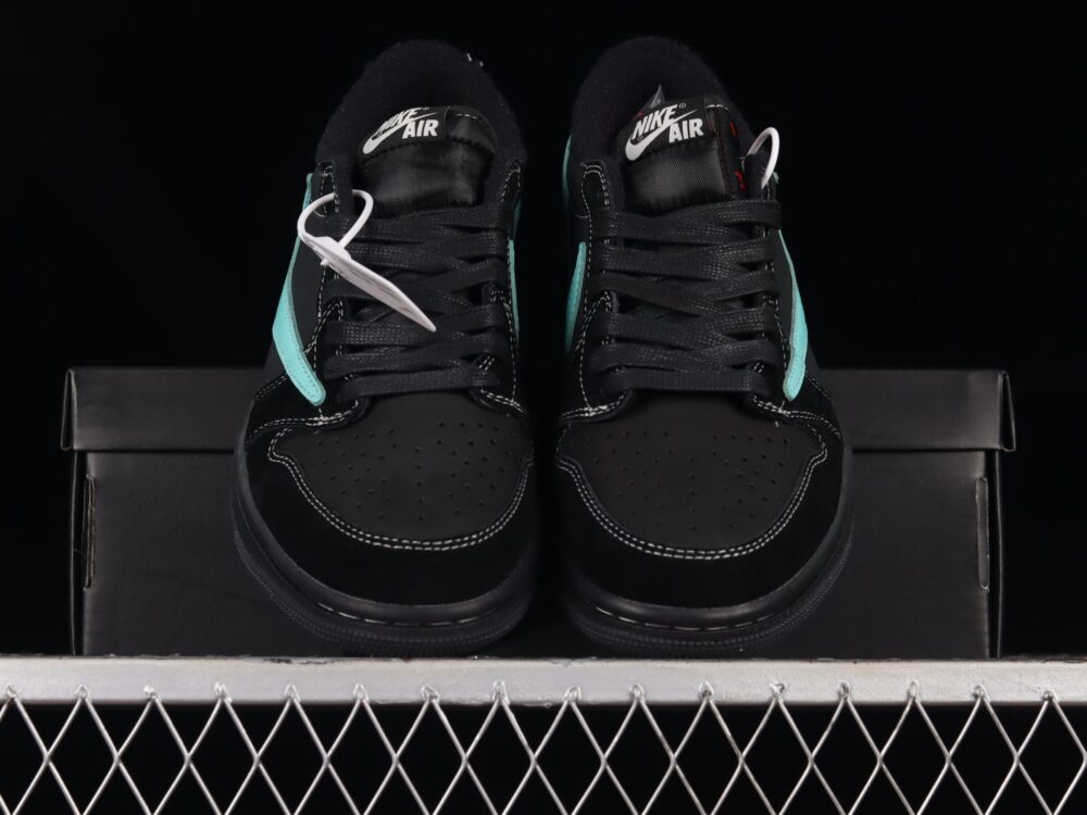 Travis Scott x Air Jordan 1 Low Tiffany Green - 4