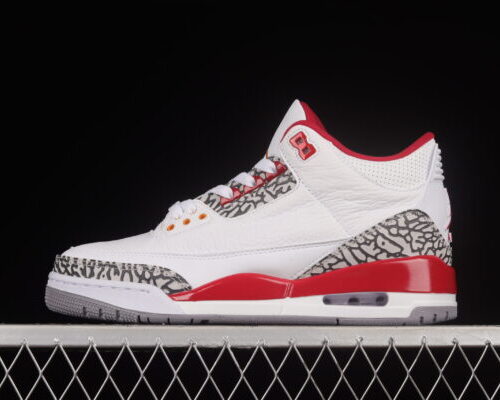 Jordan 3 Retro, Cardinal Red - 9