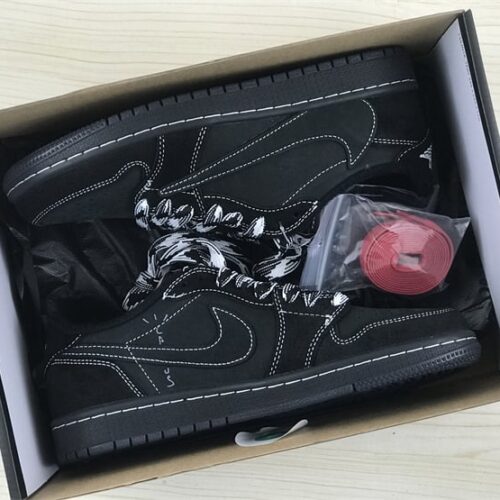 Jordan 1 Retro Low OG SP Travis Scott Black Phantom - 6