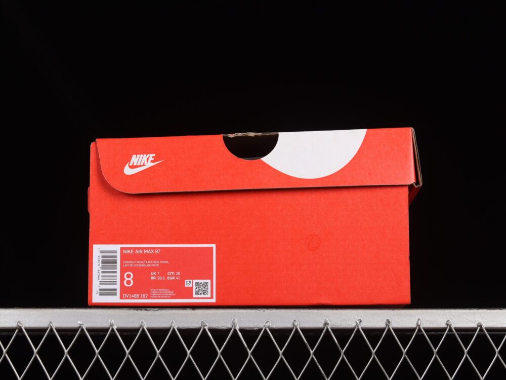Nike Air Max 97 Coconut Milk Fossil Denim Red - 3