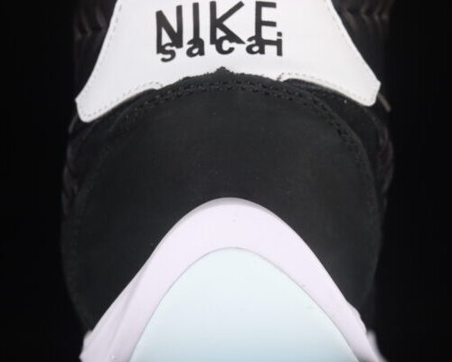 Nike Vaporwaffle, Sacai Jean Paul Gaultier Black White - 7